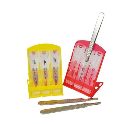 Qlicksmart Skalpellklingenentferner 3in1