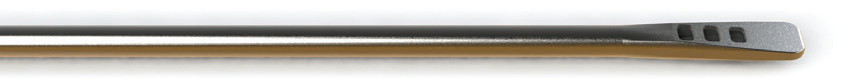 Liposuctionkanüle Spatula 2-Loch, Ø 3 mm, 15 cm