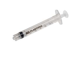 Plastipak Spritzen mit LuerLock, 3 ml